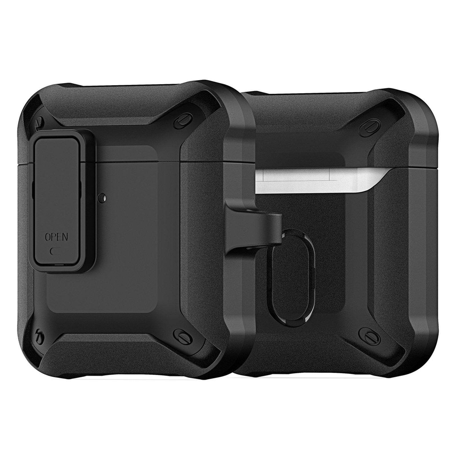 DUX DUCIS PECO Series for Apple AirPods with Charging Case (2016) / (2019) / AirPods with Wireless Charging Case (2019) Secure Lock Cover DUX DUCIS PECO Series for Apple AirPods with Charging Case (2016) / (2019) / AirPods with Wireless Charging Case (2019) Secure Lock Cover